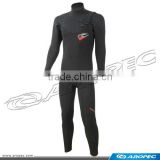 Black Whirlwind 4/3mm Super Stretch Chest Zip Surf Steamer Suit