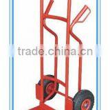 Red Steel Warehouse Hand Truck With 120kg Load Capacity thumbnail-1