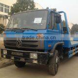 Dongfeng 4*2 Low Bed Truck for Hot Sale,carry Bulldozer Truck thumbnail-1