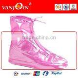 Fashion White Zippered Nonslip Rainproof Flodable Reusable Short Covers thumbnail-2