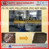 WPC PE/PP Granulator for Recycled Wood-Plastic