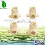 1/2" 3/4" 1" CPVC FEMALE THREAD ELBOW WALL PLATE ASTM D2846