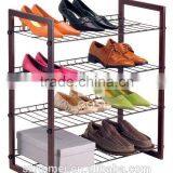 Multilayer Flooring Metal Shoes Display Shelf thumbnail-2