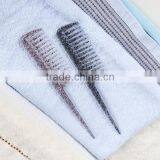 Plastic Morden Hair Comb With Crystals Point Handle thumbnail-2