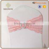 Beautiful Lace Chair Band Fancy Sash Chiar Cover Wedding thumbnail-1