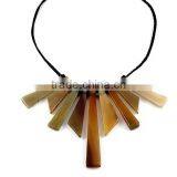 High Quality Best Selling Buffalo Horn Yellow Modern Necklace From Vietnam thumbnail-1