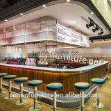 New Design Solid Surface Custom Sized Made Restaurant/pub/cafe Bar Counter thumbnail-2