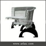 Arlau Cast Aluminum Patio Sets,Steel Bench Benches For Public Park,Iron Garden Bench Chair thumbnail-1