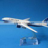 Metal B777 United Airplane Model thumbnail-1