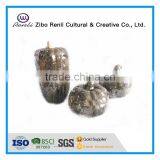 Purple Crackle Glass Artificial Pumpkins thumbnail-2