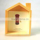 Refined Small House Shape Wooden Photo Frame thumbnail-5