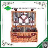 Outdoor Quality Willow Wholesale Bulk Cooler Picnic Basket thumbnail-2