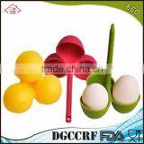 NBRSC 100% Food Grade Silicone Egg Poacher Microwave Egg Cooker Kitchen Useful Easy Tool For Egg Cooker thumbnail-3