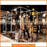 Metal Frame and Display Stand for Boutique Window Display Ideas