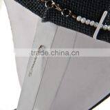 2015 Hotsell High Quality Linen Covered Fashion Jewelry Display Neck Stands thumbnail-2