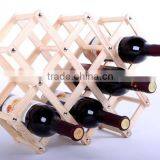 Wooden Wine Bottle Stand-creative Wooden Rack thumbnail-1