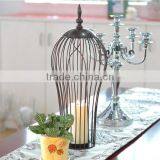 European British Style Unique Design Candlestick Metal Candleholder Vintage Candle Stand Tea Light Wedding Home Decor Classic thumbnail-2