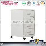 Office Simple Design Modern Movable Metal Locker Desk With Drawers thumbnail-5