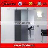 8mm Tempered Glass Sliding Commercial Door With Instruction Drawing