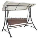 Manufacturer Supply the 3 Seats Rattan Swing Chair Garden Swing Chair for Leisure for Hot Sale thumbnail-1