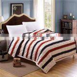 2016 Fashion Style Plaid Stripes Summer Comforter/quilts/blanket/king Queen Full Twin Size Free Shipping thumbnail-1