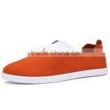Slip on Microfiber Leather Casual Loafers Shoes Sample for Male, Men Fashion Casual Shoes High Quality Made in China Factory thumbnail-1