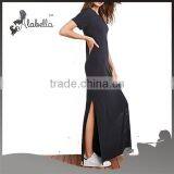 Latest Casual Dress Designs t Shirts Dress With Fitness Fabric thumbnail-4