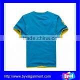 2015 Hot Selling Kids Boys Plain Blank o Neck Short Sleeve Cotton Kids t Shirt Wholesale thumbnail-2