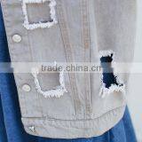 Zm35731a Sweet Girl Denim Jean Jacket 2017 Autumn Clothes for Women thumbnail-4
