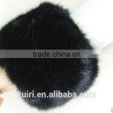 Women's Extra Large Faux Fur Fox Fur Cuff Winter Oversleeps Hand Ring Wristiest Gloves Winter Arm Warmer thumbnail-5