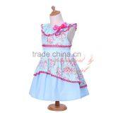 Red Tassel Girl Child Dress Baby Wear Clothes thumbnail-2