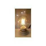 Pure White 600lm 6W LED Filament Bulb E27 With Transparent / Milky Cover