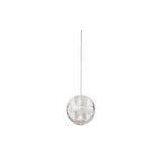 Clear Crystal Glass Ball Led Chandelier Lights Transparent Suspended Pendant thumbnail-1