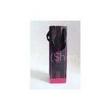 Recycled Fashion Brown Paper Wine Bottle Bags , Wine Bottle Gift Box Customized Size thumbnail-1