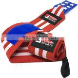 HEAVY DUTY BODY BUILDING GYM WORKOUT WRIST WRAPS/weightlifting Wrist Wrap thumbnail-3