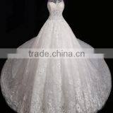 Sleepless Halter Elegance Mermaid Sexy Lace Prom Gowns Elegance Wedding Dress Bridal for Bride V-neck Bridal Dress 2017 BS38 thumbnail-1