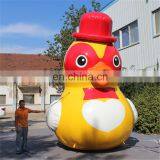 Outdoor Giant Advertising Airblowing Cartoon Characters Yellow Duck Toys Inflatable for Sale thumbnail-2