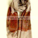 Pashmina Shawls 45% Silk 55% Pashmina Kashmir Viscose thumbnail-5