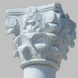 Hollow /Solid Pillars Marble Column Corinthian Capital Column