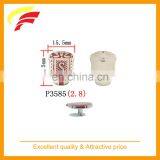 Gold Metal Badge , Zinc Alloy Label Buckle, Metal Plate for Garment thumbnail-2