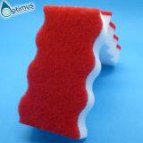 Magic Rub Sponge Scrubbing Melamine Sponge With Nylon Scouring Pad thumbnail-5