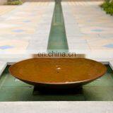 80cm CORTEN Steel Water Bowl Decorative Garden Fountain thumbnail-4