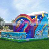 China Inflatable Rainbow Slide Jumping Castle Bouncer For Kids thumbnail-2