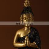 Chinese Classical Figure Statue Decoration Luxury Gold Resin Base Buddha Shape Modern Cheap Desk Lamps for Church thumbnail-5