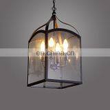 Промышленные подвесные светильники на светодиодах. Галогенные ретро подвесные светильники для бара из черного железа