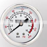 BM003 Stainless Steel Manometer Pressure Gauge