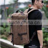 High Quality Mutifunctional Canvas Duffle Bag Sports Outdoor Travel Backpack thumbnail-1