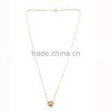 Fashionable New Simple Design Chain Necklace, Heart Charm Necklace Wholesale thumbnail-5