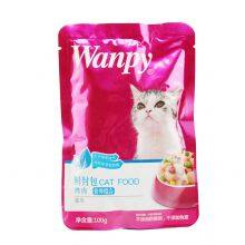Custom Printed Food Grade Resealable Mylar Frosted Stand Up Plastic Packaging Doypack Zipper Dog Food Packaging Bag With Window thumbnail-2