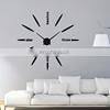 K&B Hot Factory Fashion High Quality Modern EVA+Acrylic Diy Digital Wall Clock thumbnail-5